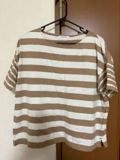 【週末限定値下】OLIVE des OLIVE 半袖ストライプTシャツ　ボーダーのサムネイル