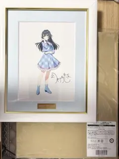 新品 学マスFAMくじ 葛城リーリヤA賞サイン入り複製原画学園アイドル