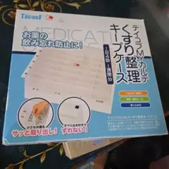 【送料込】興和 くすり整理 キープケース 1週間分 仕分け用 箱にキズが有のサムネイル