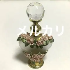 チェコガラス ボヘミアガラス 香水瓶 ボトル アレキサンドライトガラス