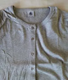 プチ・バトー カーディガン グレー