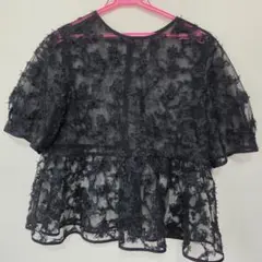 IENA オールオーバーレースブラウス