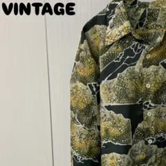 ヴィンテージ 総柄シャツ