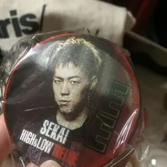 HiGH＆LOW 世界 缶バッチ