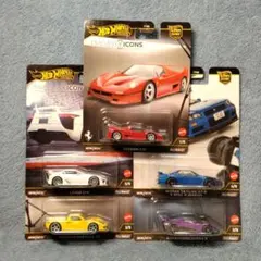 ホットウィール タイムレスアイコンズ 5台コンプリートセット