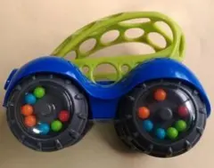 Oball ラトル&ロール ミニカー ブルー 中古