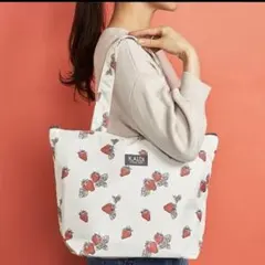 【新品、未使用品】カルディ　いちご　保冷　エコバッグ