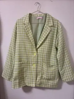 グリーン　ジャケット　アウター