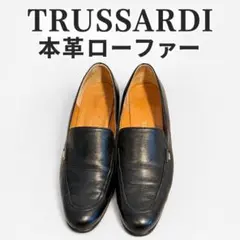 トラサルディ 23cm 本革 ローファーパンプス 黒 TRUSSARDIのサムネイル