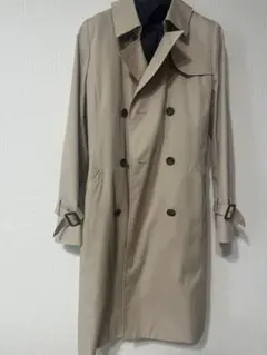 ベージュ トレンチコート Ｌサイズ LES MUES AOKI