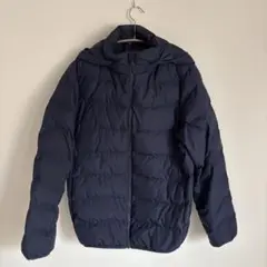 ユニクロ パフテックウォッシャブルパーカ ネイビー 160