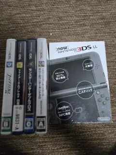New Nintendo 3DS LL 本体 + ゲームソフト4本