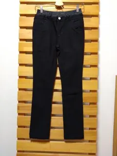 黒スリムストレッチパンツ 150or160