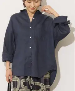 JOURNALSTANDARD relume カラーリネンオーバーサイズシャツのサムネイル