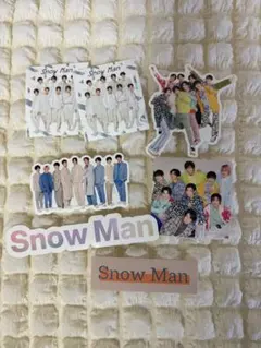 SnowMan 集合ステッカー セット