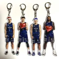 長崎ヴェルカ アクリルキーホルダー 4つセット