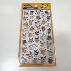 韓国限定 ポケモン 3D シール ステッカーのサムネイル