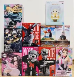 プライズフィギュア まとめ売り10個 鬼滅 ヒーローアカデミア 葬送の