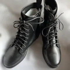 【新品】レースアップレインブーツ
