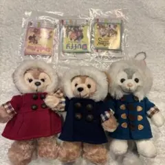 ダッフィー ぬいぐるみバッジ 2016 ダッフルコート 新品未使用