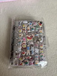 シール帳完成品　サンリオ　スヌーピー　エンジェルブルーぷっくりシール