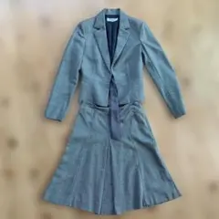 NATURAL BEAUTY BASIC グレー スーツセット S リボン付き