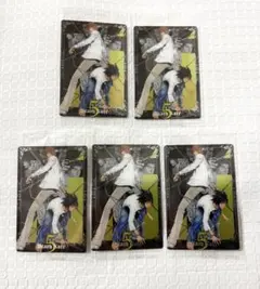 デスノート ウエハース 5 N 1-05 5巻 漫画 表紙 ノーマルカード 5枚