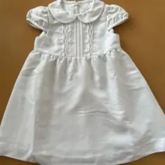 【新品未使用】JILL STUART ホワイトワンピース 80