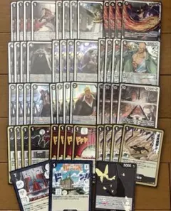 ワンピースカードゲーム 黒イムデッキ リーパラ 2重スリーブ(刀