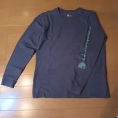 Carhartt ネイビー ロングスリーブ Tシャツ M