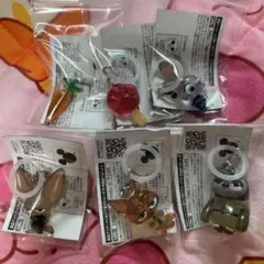 ズートピア めじるしアクセサリーキーホルダー セブン コンプリート
