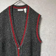 Liz claiborne リズクレイボーン ベスト ニット ゆるダボ M