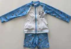 スヌーピー ラッシュガード　水着　 90 夏　海　プール　ブルー　男の子