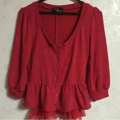 セシルマクビー トップス(キャミソール付き)