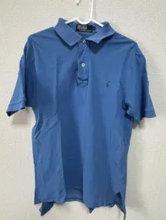 Polo by Ralph Lauren 青色ポロシャツ L
