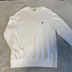 Champion ホワイト スウェット X-LARGE