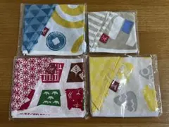 もへじ　手ぬぐいエコバッグ　4点セットのサムネイル