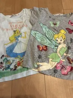 アリス・イン・ワンダーランド＆ティンカー・ベル Tシャツセット