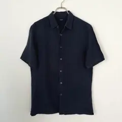 Theory リネン100% 麻　セオリー　半袖シャツ リネンシャツのサムネイル