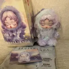 スカルパンダ　skullpanda ライトニング　紫　lightning