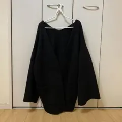 ニットジャケット ノーカラージャケット