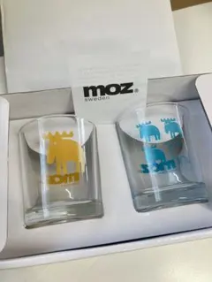 moz ガラスコップ 2個セット