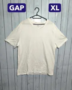 夏物処分価格✨メンズ✨GAP✨XLサイズ✨半袖Tシャツ✨ホワイト系・シンプル