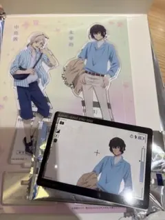 文豪ストレイドッグス アクリルスタンド クリアカード 中島敦 太宰治 スシロー