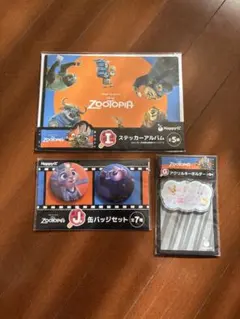 d*3様 ズートピア☆Happyくじ☆缶バッジ他まとめ売り d*3様 ズートピア☆Happyくじ☆缶バッジ他まとめ売り