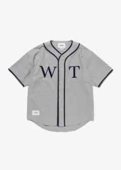 WTAPS 22SS ベースボールシャツ WTAPS Men's Long Sleeve Baseball Shirt in Olive Drab WTAPS
