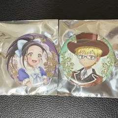 メダリスト マルイ 缶バッジ 狼嵜光 鴗鳥理凰 2点セット まとめ売り アリス