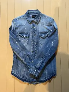 V-men デニムシャツ Mサイズ