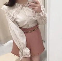 one after another niceclaup レースブラウス