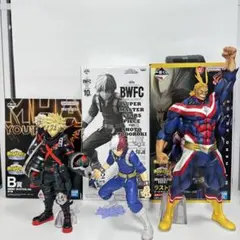 僕のヒーローアカデミア オールマイト 爆豪勝己 轟焦凍 フィギュア 一番くじ